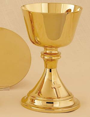 Gold Ciborium With Lid